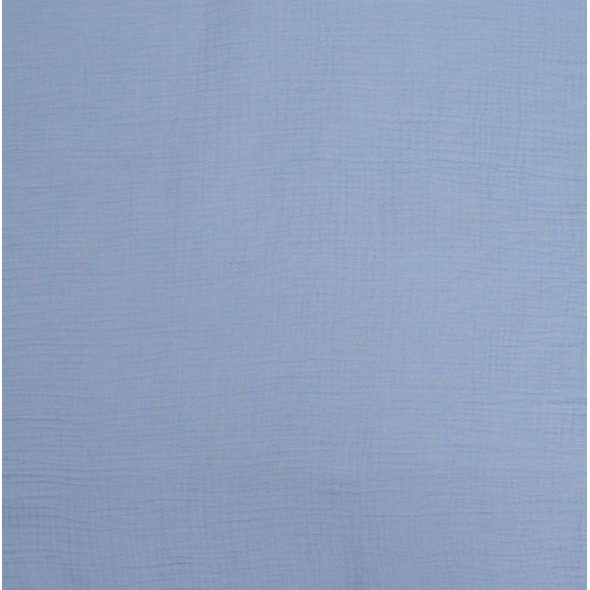 TOMI POVLEČENÍ K2 MUŠELÍN 120X90 SV. MODRÝ - POVLEČENÍ DO POSTÝLKY - SPINKÁNÍ