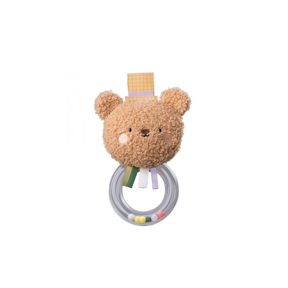 TAF TOYS CHRASTÍTKO MEDVÍDEK BRENDON - CHRASTÍTKA - PRO DĚTI