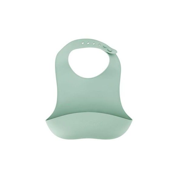 MOMI DĚTSKÝ SILIKONOVÝ JÍDELNÍ SET MOMI AMI ZELENÝ - MISKY, TALÍŘKY A PODLOŽKY - KRMENÍ