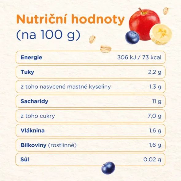 SUNAR SMOOTHÍK DĚTSKÁ KAPSIČKA BORŮVKA 120G - KAPSIČKY - KRMENÍ