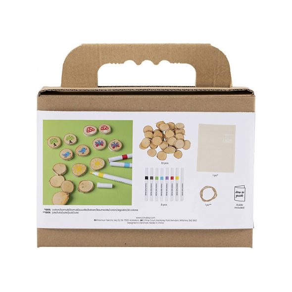 CREATIV COMPANY KREATIVNÍ SADA PEXESO A PIŠKVORKY DŘEVĚNÉ - VÝTVARNÉ POMŮCKY A HRAČKY - PRO DĚTI