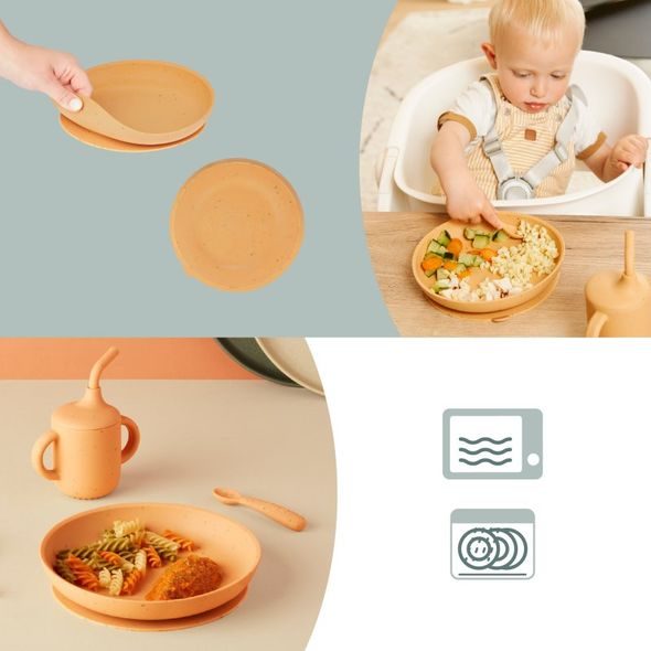 BABYMOOV SILIKONOVÁ JÍDELNÍ SADA GROWN-UP MEAL SET - VÝHODNÉ SADY - KRMENÍ