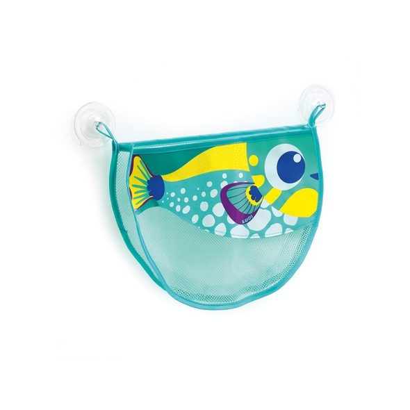LUDI KOŠ NA HRAČKY DO KOUPELNY RYBA - HRAČKY DO VANY - PRO DĚTI