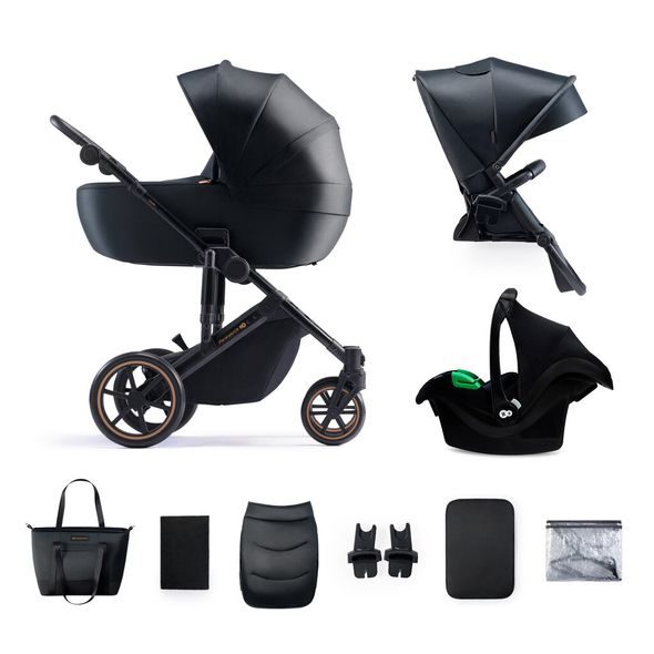 KINDERKRAFT PRIME 2 3V1 PREMIUM 2024 - TROJKOMBINACE - KOČÁRKY A PŘÍSLUŠENSTVÍ