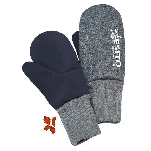 ESITO PALCOVÉ RUKAVICE SOFTSHELL DUO GREY - RUKAVIČKY, ŠÁTKY, NÁKRČNÍKY - PRO DĚTI