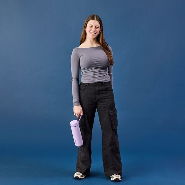 B.BOX NEREZOVÁ TERMOLAHEV S BRČKEM 690 ML - LILAC LOVE - TERMOOBALY A TERMOSKY - KRMENÍ