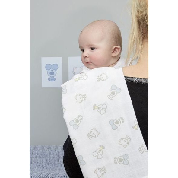 MEYCO PLENKY 3-BALENÍ WOZEL & PIP - LÁTKOVÉ PLENY SKLÁDANÉ - PŘEBALOVÁNÍ