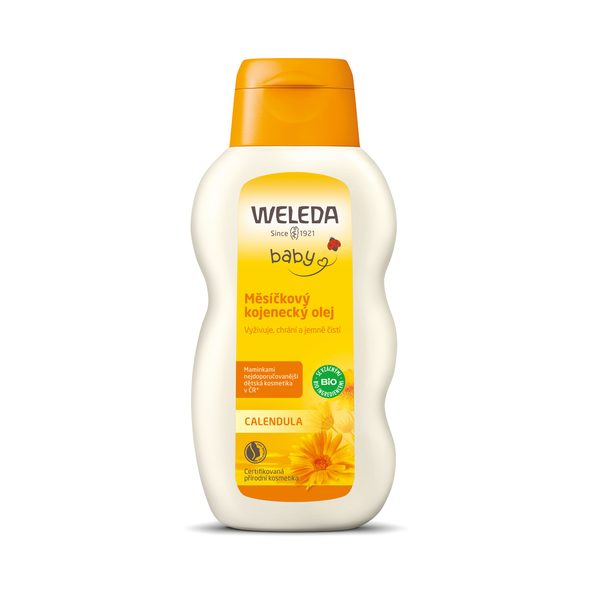 WELEDA MĚSÍČKOVÝ KOJENECKÝ OLEJ 200ML - ŠAMPÓNY, KOZMETIKA - KOUPÁNÍ A ZDRAVÍ