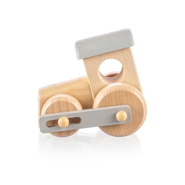 ZOPA DŘEVĚNÁ MAŠINKA - VLÁČKY - PRO DĚTI