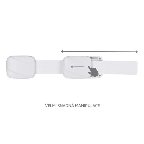 ZOPA ZÁMEK SKŘÍNĚK NASTAVITELNÝ 1KS - BEZPEČNOST DĚTÍ V DOMÁCNOSTI - KOUPÁNÍ A ZDRAVÍ