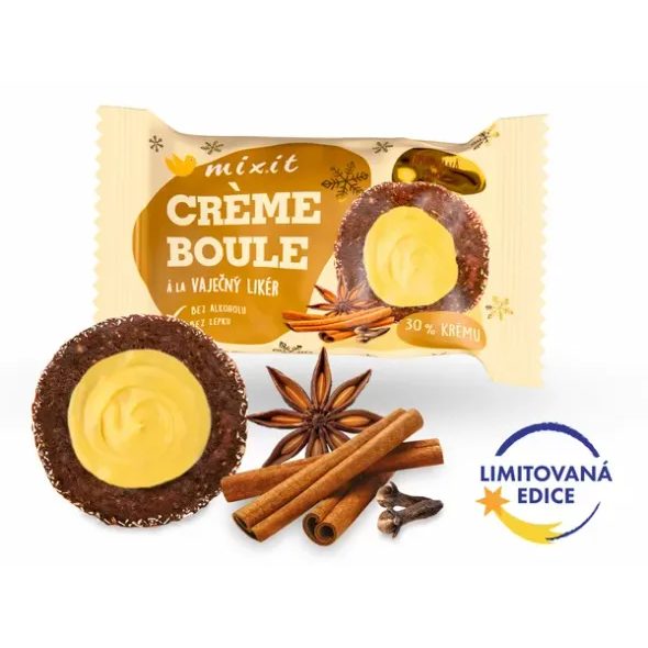 CRÈME BOULE – À LA VAJEČNÝ LIKÉR - SLADKÉ ZOBÁNÍ - PRO MAMINKY