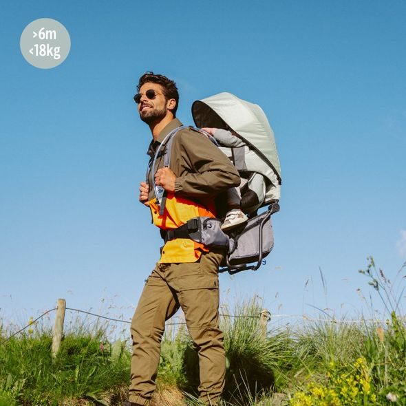 BABYMOOV KROSNA NA DÍTĚ MOOV & HIKE SAGE GREEN - KROSNY - NOŠENÍ & SPORT