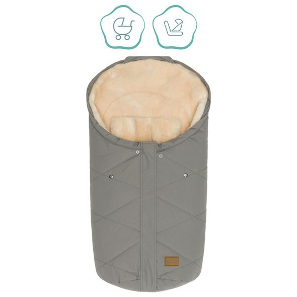 FILLIKID FUSAK ZIMNÍ VEGAN STYLE GREY - FUSAKY DO KOČÁRKU - KOČÁRKY A PŘÍSLUŠENSTVÍ