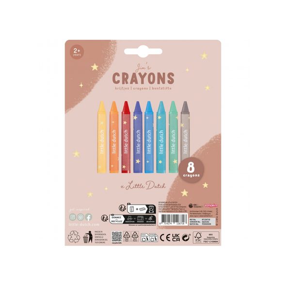 LITTLE DUTCH VOSKOVKY 8 KS JIM - LITTLE DUTCH - PRO DĚTI