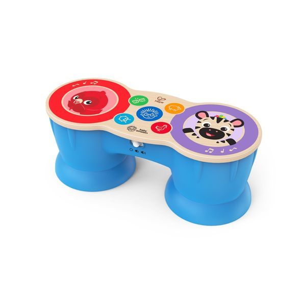 BABY EINSTEIN HRAČKA HUDEBNÍ BUBNY UPBEAT TUNES MAGIC TOUCH HAPE 6M+ - HUDEBNÍ NÁSTROJE - PRO DĚTI