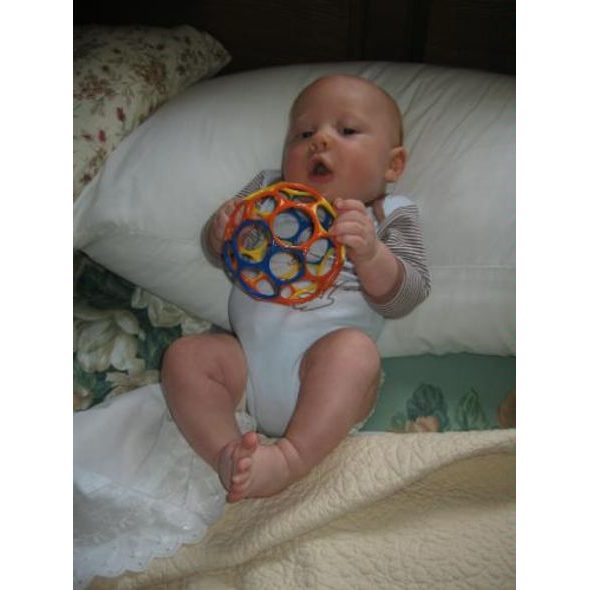 OBALL HRAČKA OBALL 10 CM, MIX BAREV 0M+ - KOUSÁTKA - PRO DĚTI