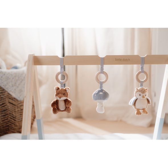 LITTLE DUTCH DŘEVĚNÁ HRAZDIČKA FOREST FRIENDS - HRAZDIČKY - PRO DĚTI