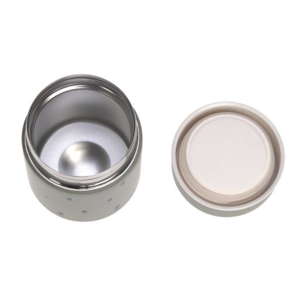 LÄSSIG FOOD JAR MEDIUM HAPPY PRINTS LIGHT OLIVE - TERMOOBALY A TERMOSKY - KRMENÍ