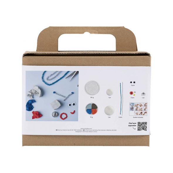 CREATIV COMPANY KREATIVNÍ SADA MINI CRAFT KIT MODELLING ROBOT - VÝTVARNÉ POMŮCKY A HRAČKY - PRO DĚTI