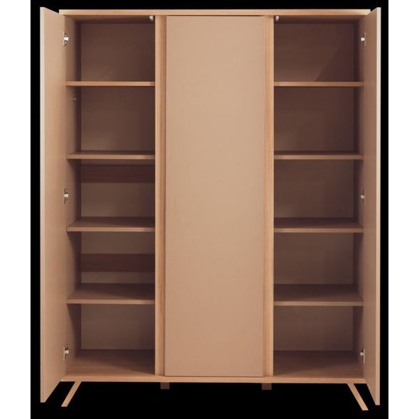 POLIČKY 2 KS K TŘÍDÍLNÉ SKŘÍNI FAKTUM COLETTE WHITE WARDROBE XL - DEKORACE A POLIČKY - SPINKÁNÍ