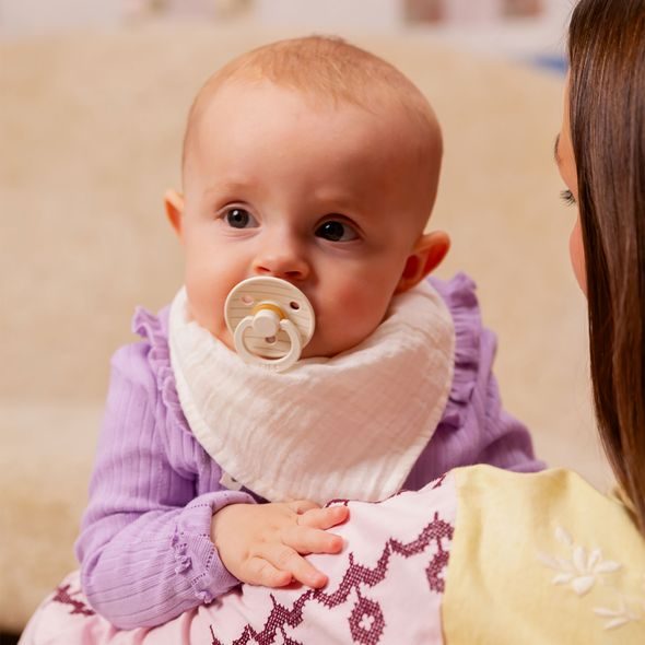 BIBS STUDIO COLOUR PIN DUDLÍKY Z PŘÍRODNÍHO KAUČUKU 2KS VEL. 1 - ŠIDÍTKA A DOPLŇKY - KRMENÍ