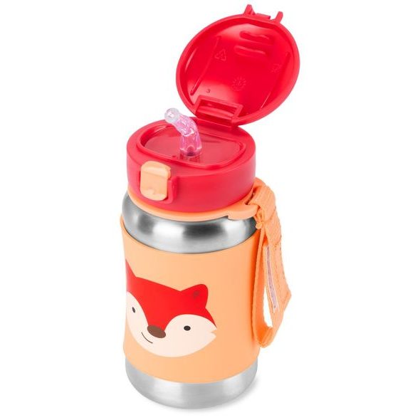 SKIP HOP SPARK STYLE LÁHEV S BRČKEM NA VODU NEREZ CHOBOTNICE 12M+ - SPORTOVNÍ LAHVE - KRMENÍ