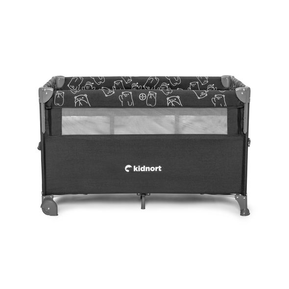 KIDNORT CESTOVNÍ POSTÝLKA KIDNORT LIVSMILJÖ TMAVĚ ŠEDÁ - CESTOVNÍ POSTÝLKY - SPINKÁNÍ