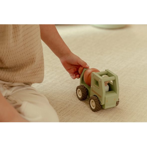 LITTLE DUTCH NÁKLAĎÁK S MÍCHAČKOU DŘEVĚNÝ - LITTLE DUTCH - PRO DĚTI