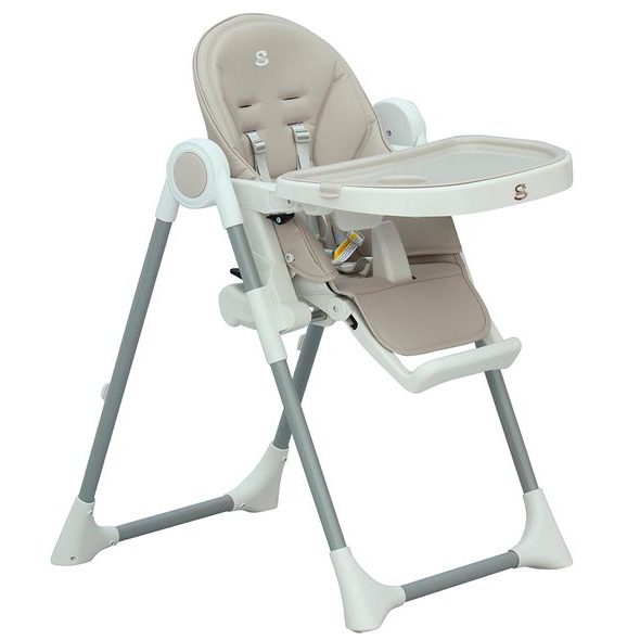 SCARLETT JÍDELNÍ ŽIDLIČKA ROSA BÉŽOVÁ - JÍDELNÍ ŽIDLIČKY PLASTOVÉ - KRMENÍ