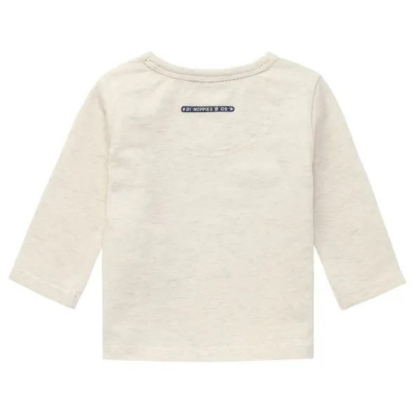 NOPPIES LONGSLEEVE HAYWARD OATMEAL - TRIČKA KRÁTKÝ / DLOUHÝ RUKÁV - PRO DĚTI