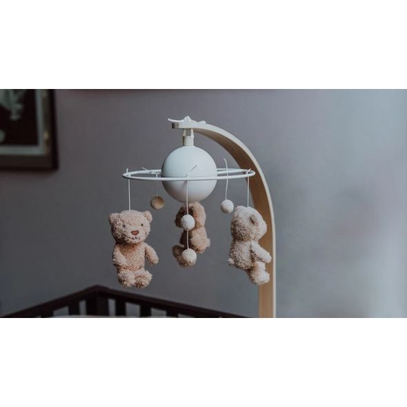 FLOW HUDEBNÍ KOLOTOČ NA POSTÝLKU LOU - KOLOTOČE NA POSTÝLKU - PRO DĚTI