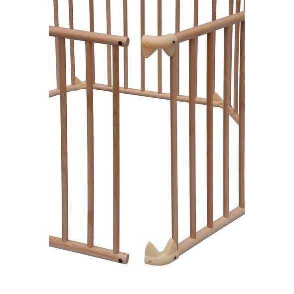 SCARLETT DĚTSKÁ DŘEVĚNÁ OHRÁDKA FANY PŘÍRODNÍ 98X98CM - OHRÁDKY - KOUPÁNÍ A ZDRAVÍ