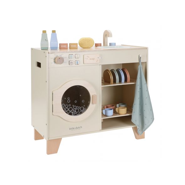 LITTLE DUTCH PRAČKA DŘEVĚNÁ - LITTLE DUTCH - PRO DĚTI