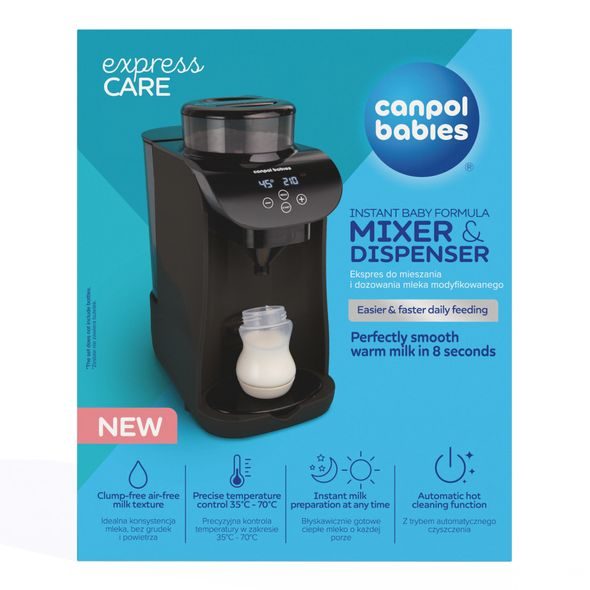 CANPOL BABIES AUTOMATICKÝ PŘÍSTROJ NA PŘÍPRAVU KOJENECKÉHO MLÉKA - OHŘÍVAČKY MLÉKA A STRAVY - KRMENÍ