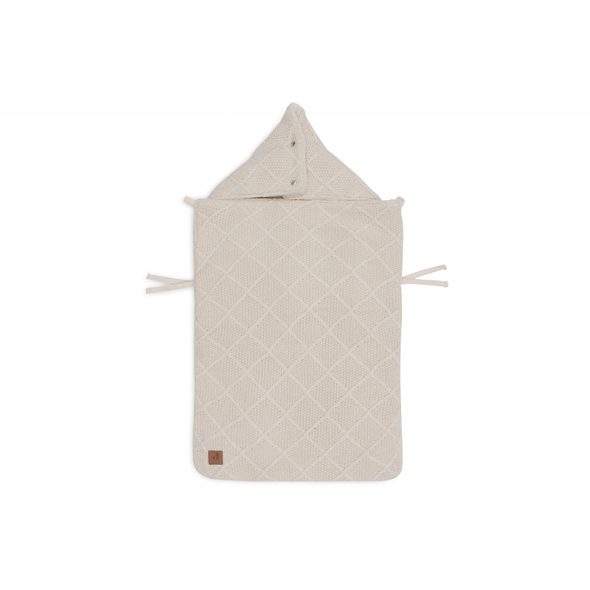 JOLLEIN FUSAK DO AUTOSEDAČKY CHECK KNIT OATMEAL - FUSAKY DO AUTOSEDAČKY - AUTOSEDAČKY A PŘÍSLUŠENSTVÍ