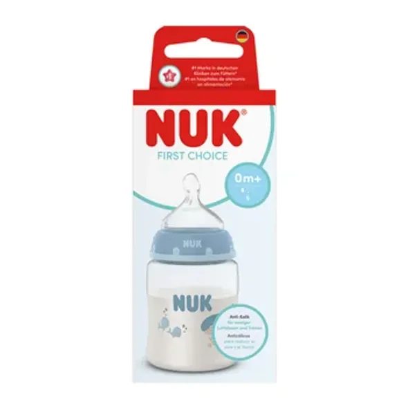 NUK LÁHEV FIRST CHOICE WHALE 150ML 0+M - KOJENECKÉ LAHVE - KRMENÍ
