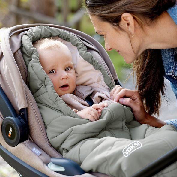 VOKSI MOVE LIGHT MEADOW GREEN LEAF - FUSAKY DO KOČÁRKU - KOČÁRKY A PŘÍSLUŠENSTVÍ