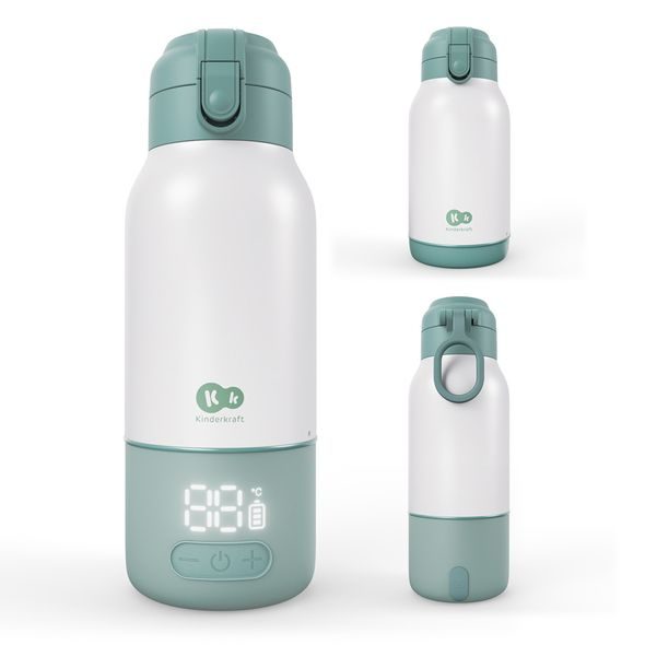 KINDERKRAFT CESTOVNÍ OHŘÍVAČ MLÉKA A TERMOSKA 2V1 GAJA - OHŘÍVAČKY MLÉKA A STRAVY - KRMENÍ