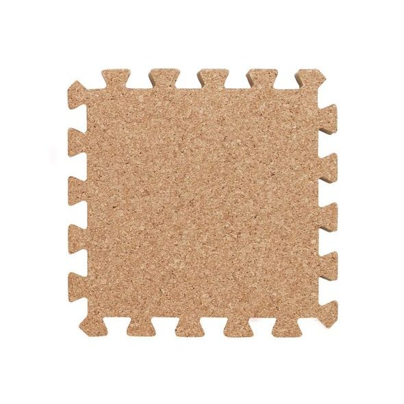 RIALTO BABY PĚNOVÁ PUZZLE KORKOVÉ 31,5 X 31,5 X 1,4 CM, 1KS - HRACÍ PODLOŽKY NA ZEM - SPINKÁNÍ