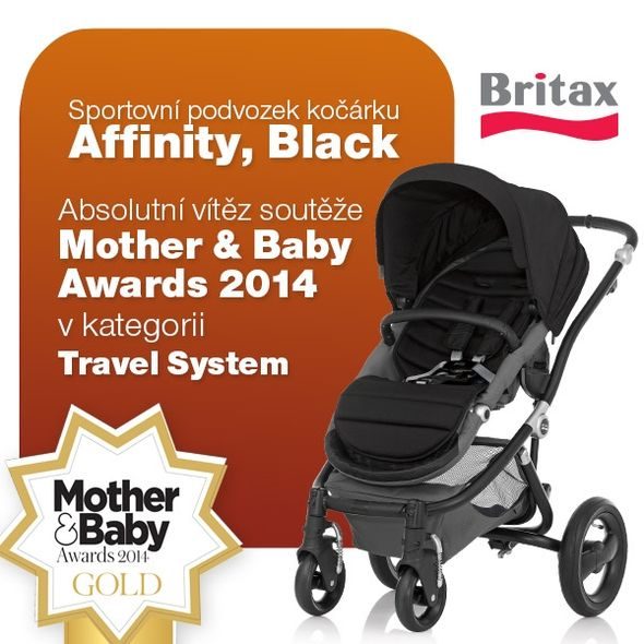 BRITAX RÖMER AFFINITY S KORBOU + AUTOSEDAČKA ZDARMA - TROJKOMBINACE - KOČÁRKY A PŘÍSLUŠENSTVÍ