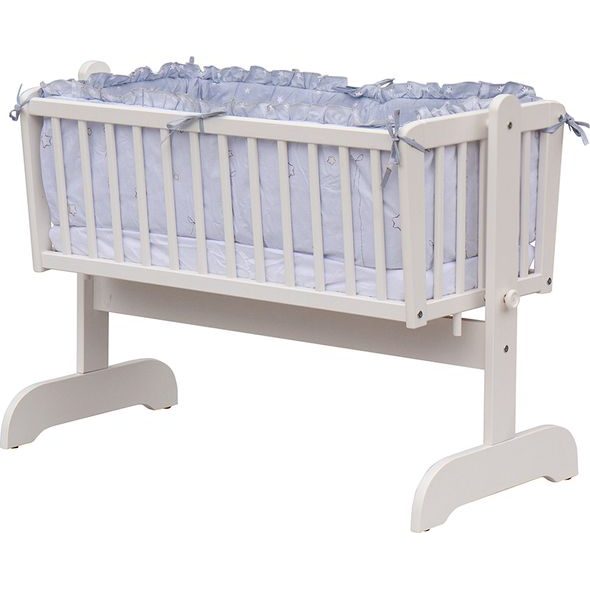 SCARLETT KOLÉBKA S KOMPLETNÍ VÝBAVOU - SCARLETT TORO - ŠEDÁ - KOŠÍKY A KOLÉBKY - SPINKÁNÍ