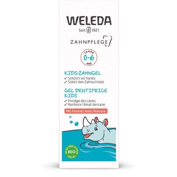 WELEDA DĚTSKÝ ZUBNÍ GEL S FLUORIDEM - ZUBNÍ KARTÁČKY A PASTY - KOUPÁNÍ A ZDRAVÍ