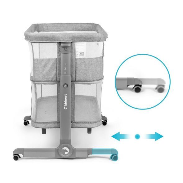 KIDNORT POSTÝLKA KIDNORT SNÄCKSKAL ŠEDÁ - CESTOVNÍ POSTÝLKY - SPINKÁNÍ