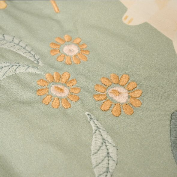 LITTLE DUTCH DEKA 70X100 CM GREEN SAFARI WONDERS - DĚTSKÉ DEKY PRO MIMINKA - SPINKÁNÍ