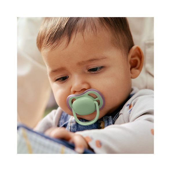 PHILIPS AVENT ŠIDÍTKO ULTRA AIR RŮŽOVÁ/ZELENÁ 6-18M DÍVKA, 2KS - ŠIDÍTKA A DOPLŇKY - KRMENÍ