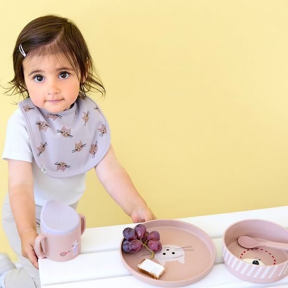 LÄSSIG JÍDELNÍ SADA TINY TEAM CAT - VÝHODNÉ SADY - KRMENÍ