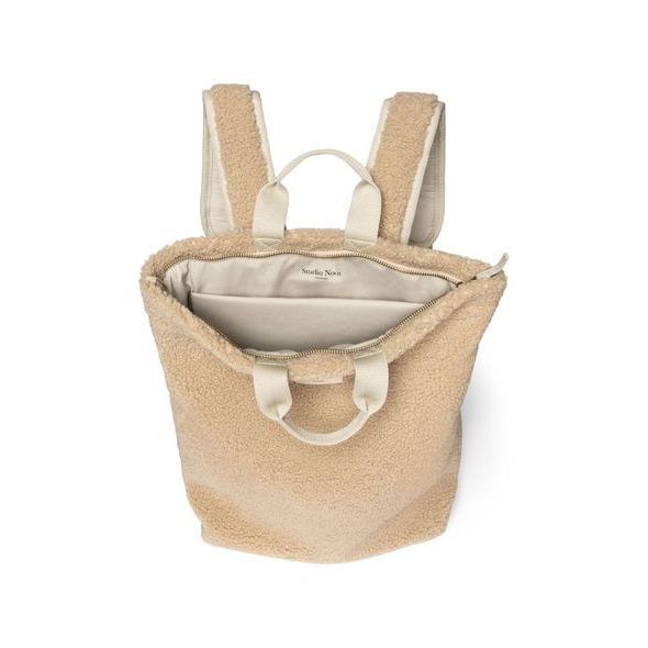 STUDIO NOOS TEDDY BACKPACK BATOH PRO DOSPĚLÉ ECRU - DOPLŇKY - PRO MAMINKY