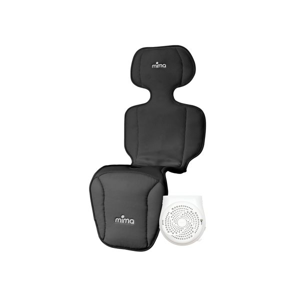MIMA CHLADICÍ PODLOŽKA DO KOČÁRKU S VĚTRÁNÍM A HEPA FILTREM FLO BLACK - PODLOŽKY DO KOČÁRKU - KOČÁRKY A PŘÍSLUŠENSTVÍ