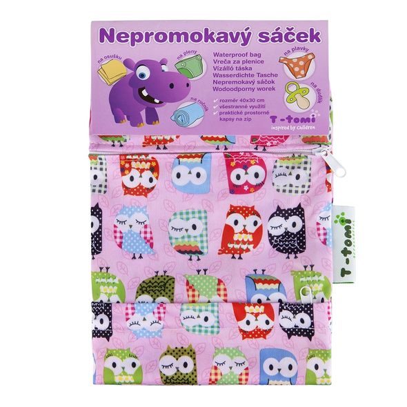 T-TOMI NEPROMOKAVÝ PYTLÍK VELKÝ - SÁČKY NA POUŽITÉ PLENKY - PŘEBALOVÁNÍ