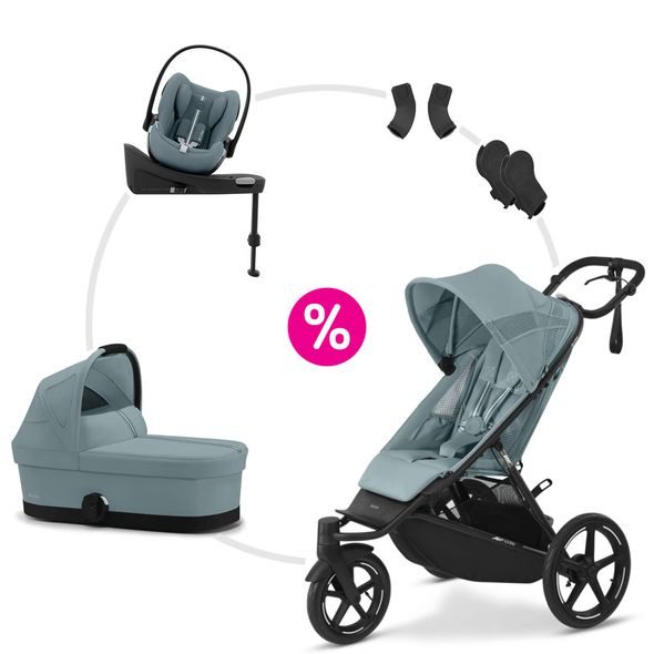 CYBEX SET 6V1 AVI SPIN 2025 + COT S + CLOUD G PLUS + BASE G + ADAPTÉRY - TROJKOMBINACE - KOČÁRKY A PŘÍSLUŠENSTVÍ